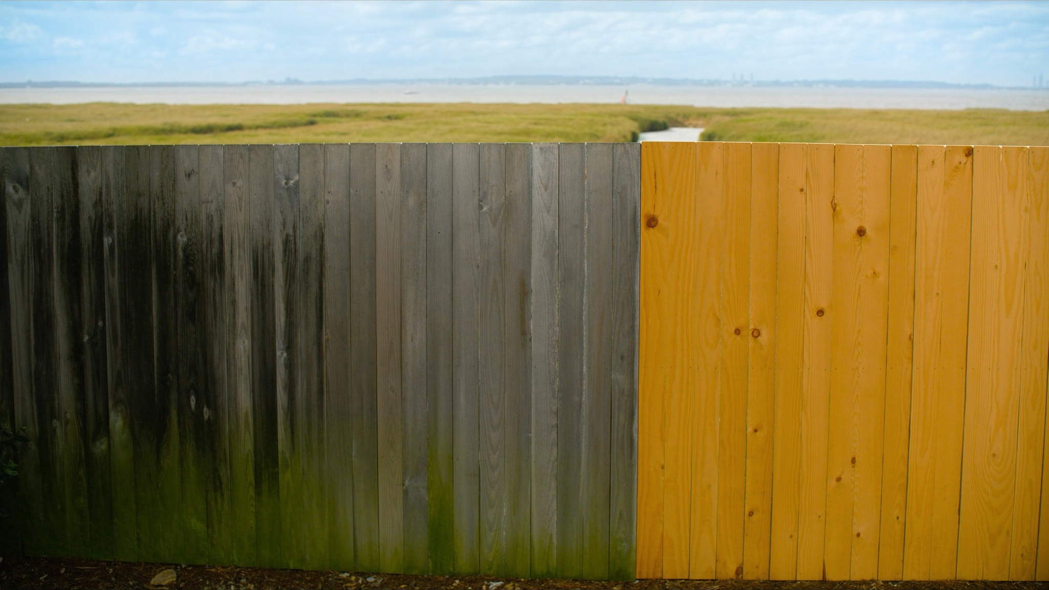 Fence Cleaning and Restoration in the Lowcountry