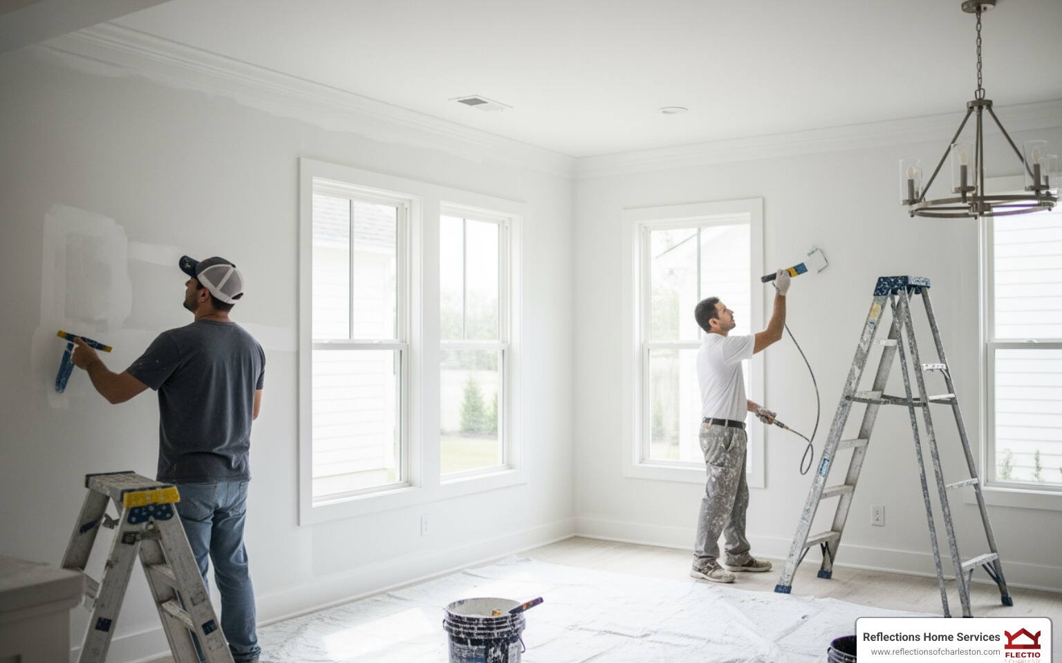 Interior Painting in Charleston, SC, Done With a Light Touch